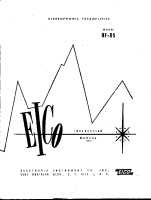 Eico HF-85 - Owners Manual 